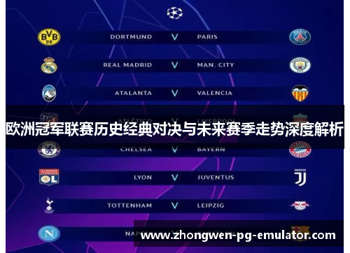 欧洲冠军联赛历史经典对决与未来赛季走势深度解析