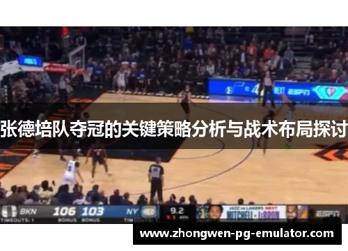 张德培队夺冠的关键策略分析与战术布局探讨